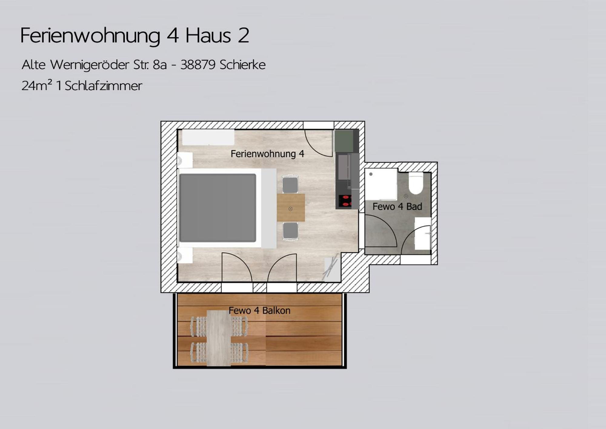 Auszeit-Im-Harz Haus 2 Wohnung 4 Schierke Bagian luar foto